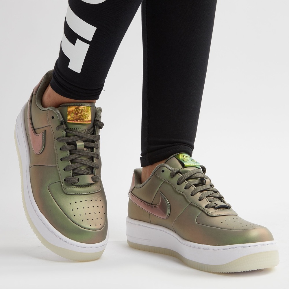 NIKE WMNS AF1 (AIRFORCE1) UPSTEP PRM LX - Brandnew - Picture 1 of 8